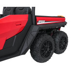 Elektrické autíčko Farmer Truck X-POWER - dvojmiestne, červené